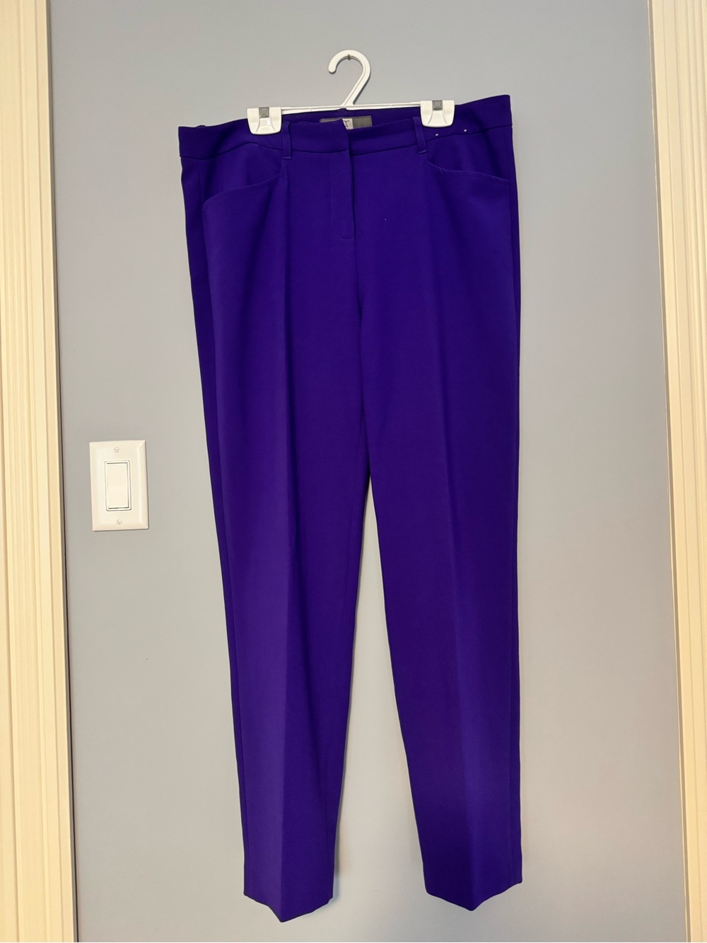 Tristan Women’s Deep Purple Dress Pants